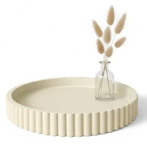 Round Concrete Tray