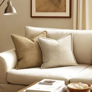 Euro Sham Throw Pillow Covers  22x22