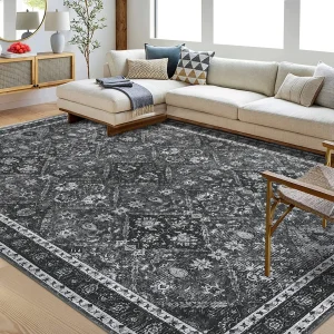 Low-Pile Moroccan Trellis Rug